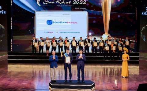 MobiFone vinh dự nhận 9 giải thưởng Sao Khuê 2022